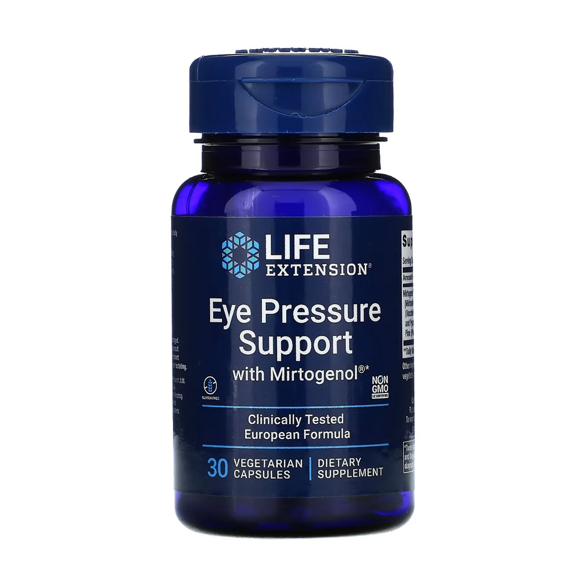 Підтримка внутрішньоочного тиску з миртогенолом Life Extension Eye Pressure Support with Mirtogenol, 30 вегетаріанських капсул
Підтримка внутрішньоочного тиску з миртогенолом Life Extension Eye Pressure Support with Mirtogenol, 30 вегетаріанських капсул