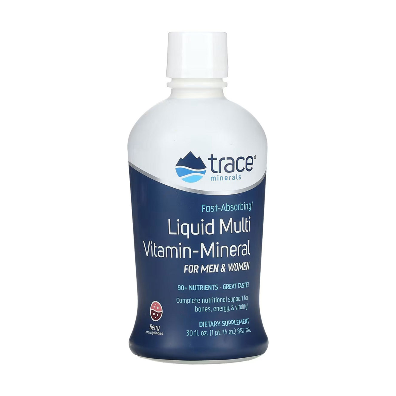 Вітамінно-мінеральний комплекс Trace Minerals Multi Vitamin-Mineral смак ягід, в рідині, 887 мл
Вітамінно-мінеральний комплекс Trace Minerals Multi Vitamin-Mineral смак ягід, в рідині, 887 мл