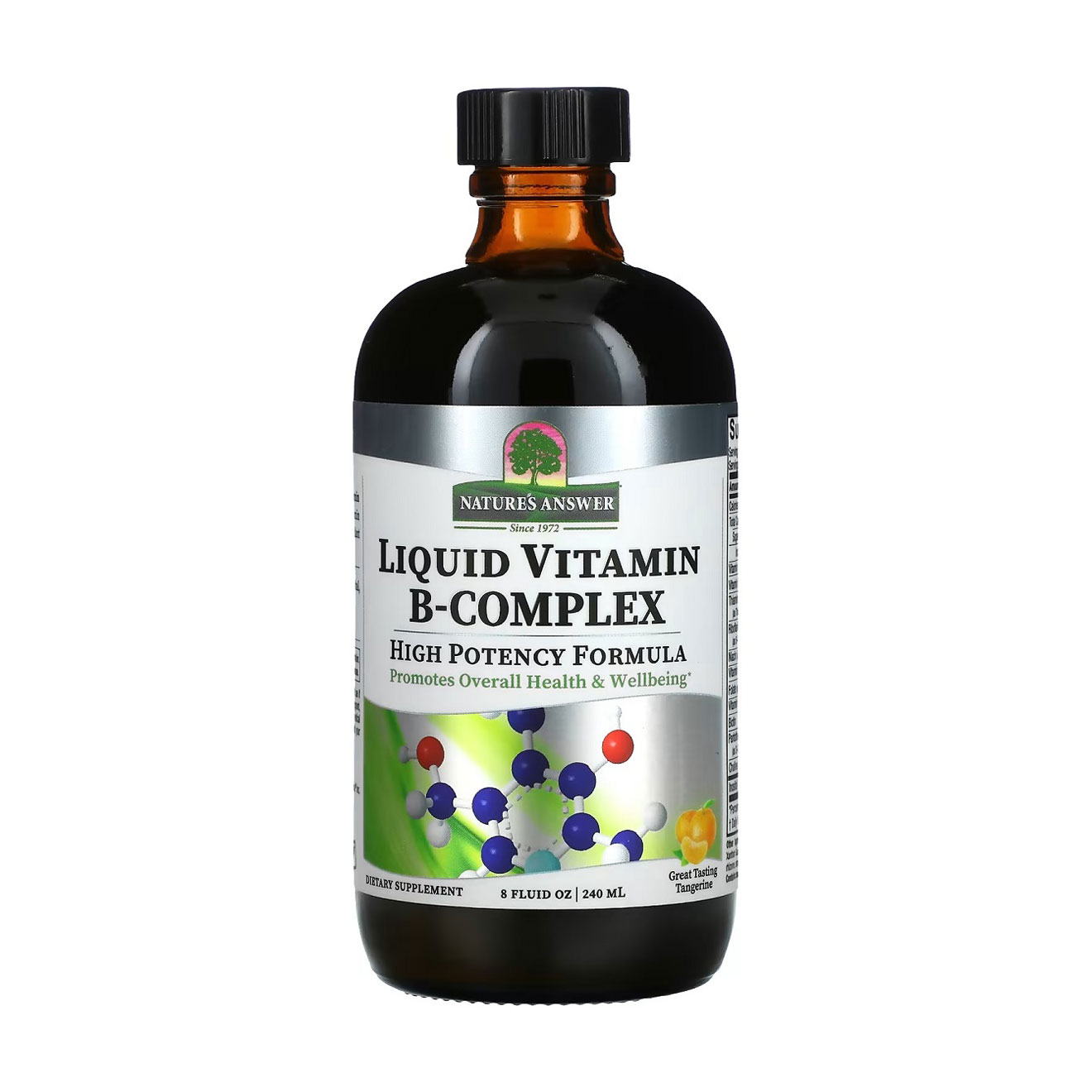 Комплекс вітамінів групи B Nature's Answer Liquid Vitamin B-Complex зі смаком мандарину, в рідині, 240 мл
Комплекс вітамінів групи B Nature's Answer Liquid Vitamin B-Complex зі смаком мандарину, в рідині, 240 мл