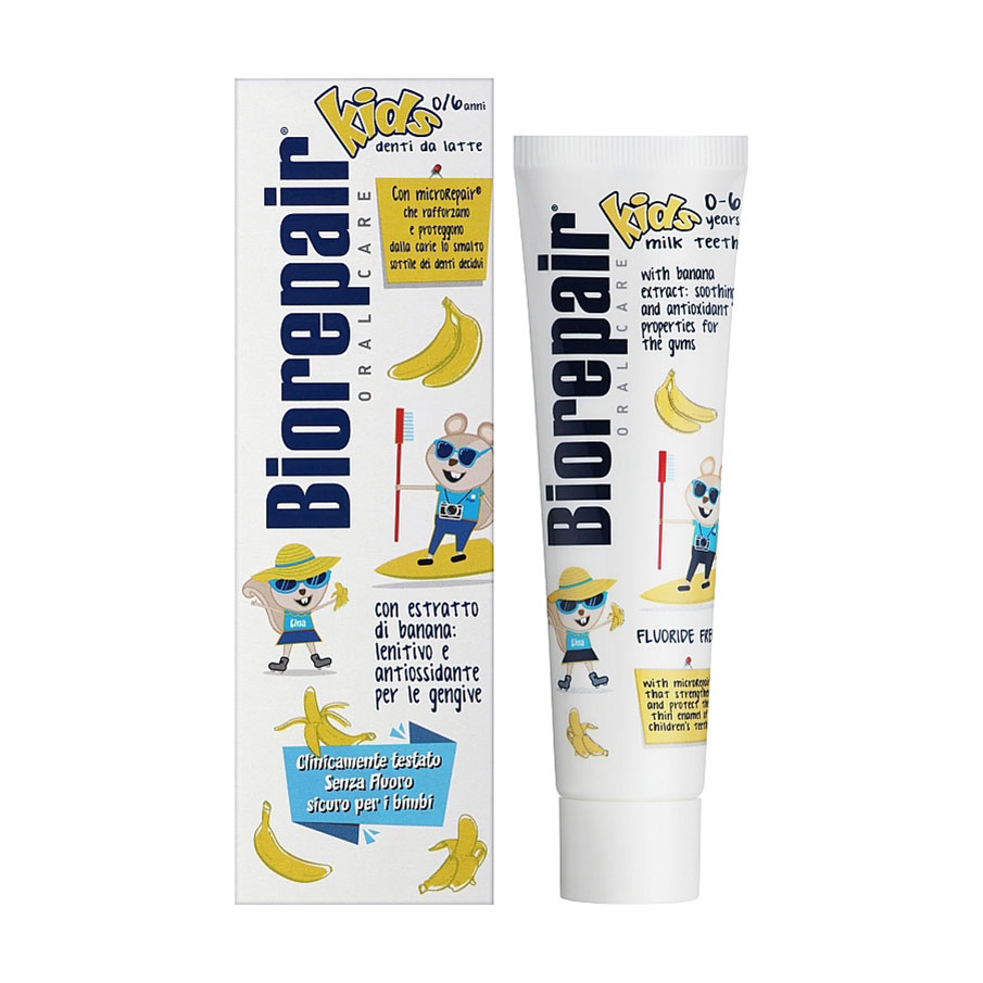 Уцінка! Дитяча зубна паста BioRepair Веселе мишеня, зі смаком банану, з народження, 50 мл
Уцінка! Дитяча зубна паста BioRepair Веселе мишеня, зі смаком банану, з народження, 50 мл