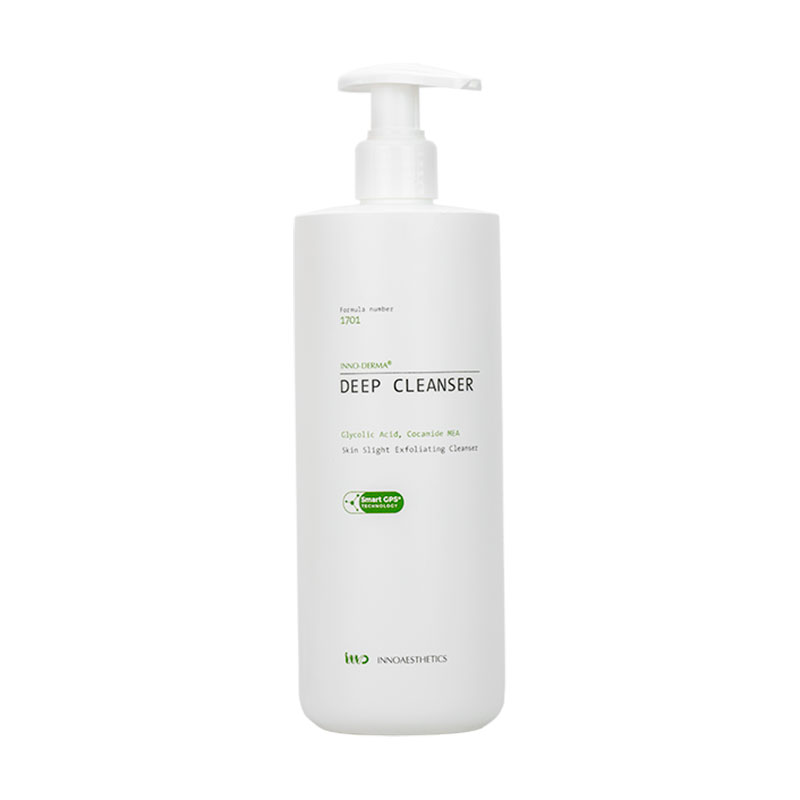 Уцінка! Інтенсивний очищувальний засіб для обличчя Innoaesthetics Inno-Derma Deep Cleanser, 500 мл
Уцінка! Інтенсивний очищувальний засіб для обличчя Innoaesthetics Inno-Derma Deep Cleanser, 500 мл