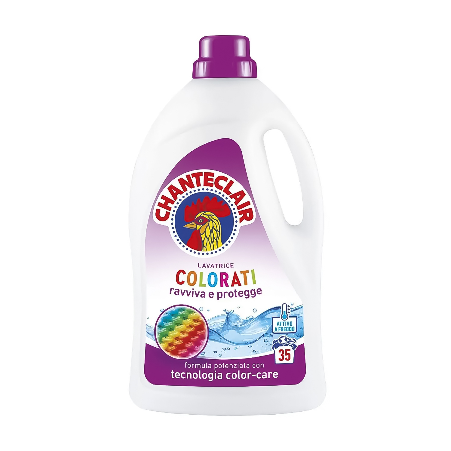 Гель для прання Chanteclair Color для кольорових речей, 35 циклів прання, 1.575 л
Гель для прання Chanteclair Color для кольорових речей, 35 циклів прання, 1.575 л