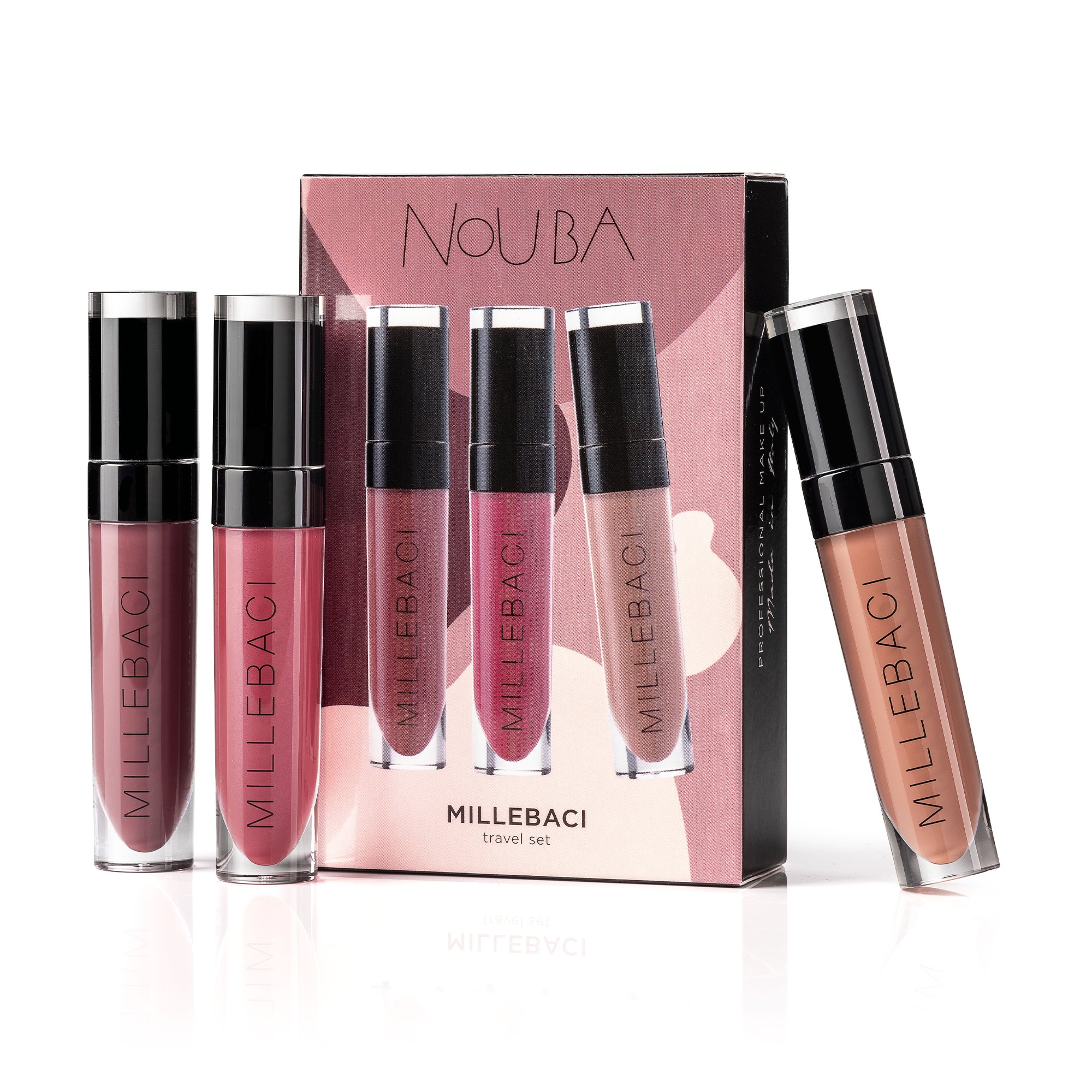 Набір стійких помад для губ NoUBA Millebaci No.2 Naked Set, 3*6 мл
Набір стійких помад для губ NoUBA Millebaci No.2 Naked Set, 3*6 мл