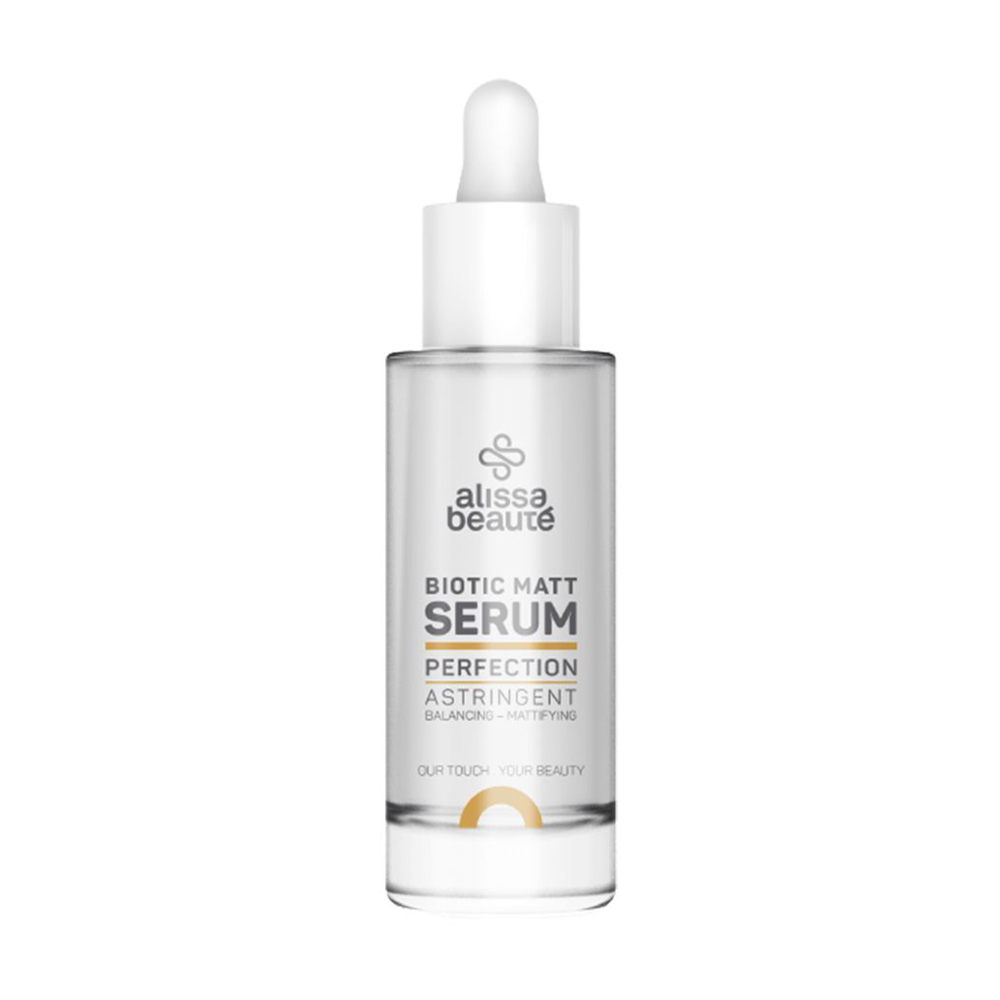 Матувальна сироватка для обличчя Alissa Beaute Perfection Biotic Matt Serum, 30 мл
Матувальна сироватка для обличчя Alissa Beaute Perfection Biotic Matt Serum, 30 мл