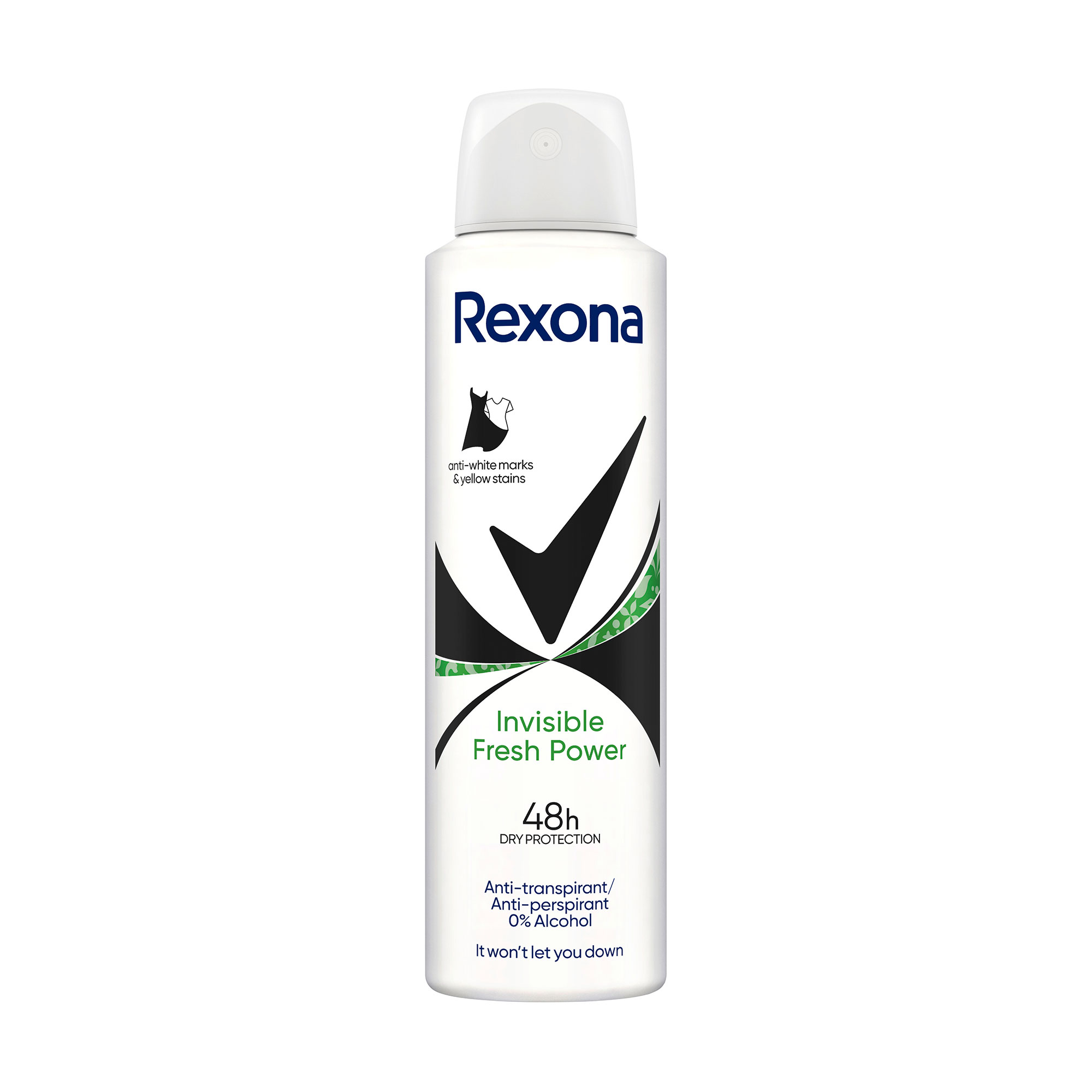 Антиперспірант-аерозоль Rexona Invisible Fresh Power Невидимий на чорному та білому одязі, жіночий, 150 мл
Антиперспірант-аерозоль Rexona Invisible Fresh Power Невидимий на чорному та білому одязі, жіночий, 150 мл