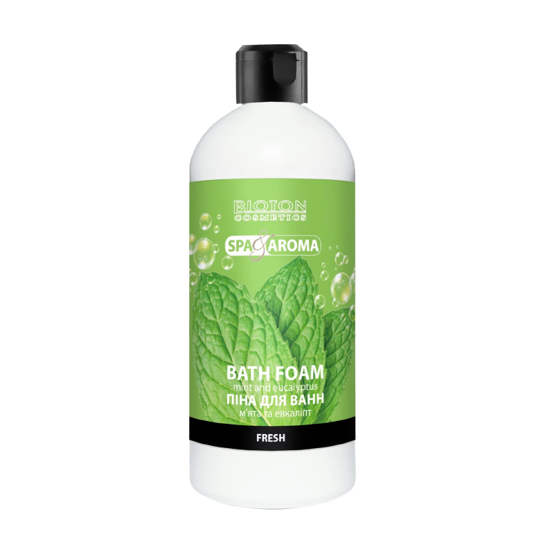 Уцінка! Освіжальна піна для ванн Bioton Cosmetics Spa & Aroma Bath Foam М'ята та евкаліпт, 750 мл
Уцінка! Освіжальна піна для ванн Bioton Cosmetics Spa & Aroma Bath Foam М'ята та евкаліпт, 750 мл