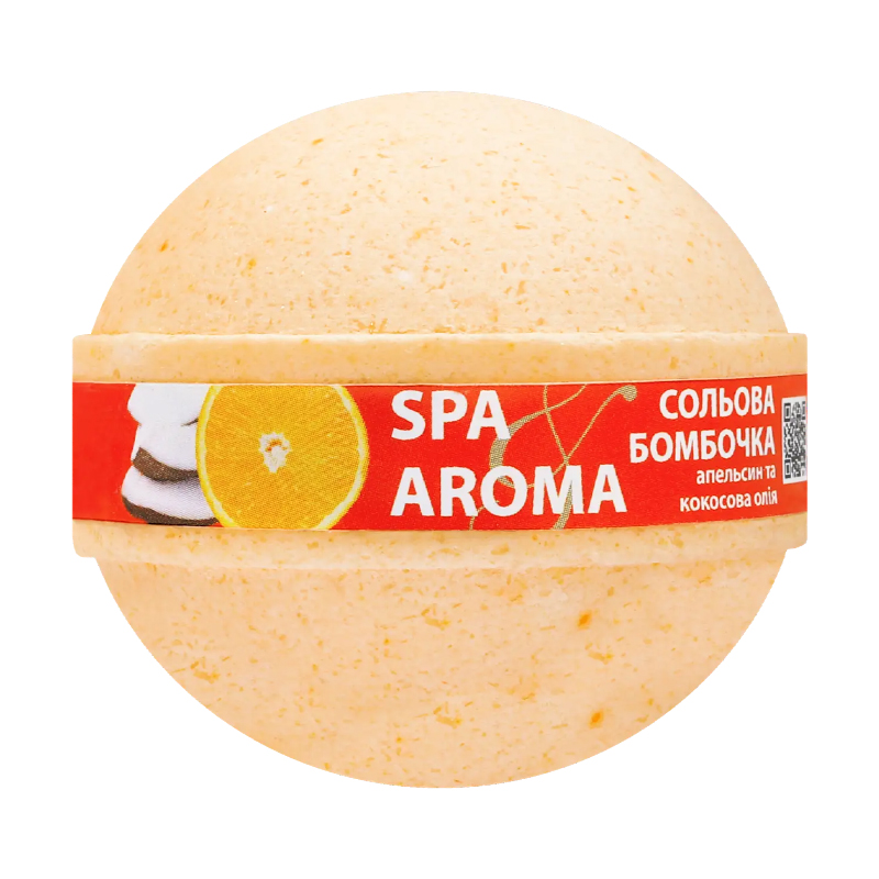 Сольова бомбочка для ванн Bioton Cosmetics Spa & Aroma Bath Bomb Апельсин та кокосова олія, 75 г
Сольова бомбочка для ванн Bioton Cosmetics Spa & Aroma Bath Bomb Апельсин та кокосова олія, 75 г