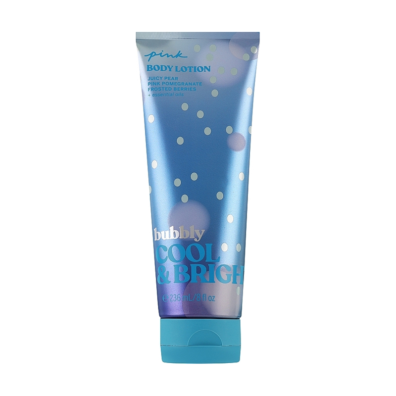 Парфумований лосьйон для тіла Victoria's Secret Pink Bubbly Cool & Bright жіночий, 236 мл
Парфумований лосьйон для тіла Victoria's Secret Pink Bubbly Cool & Bright жіночий, 236 мл