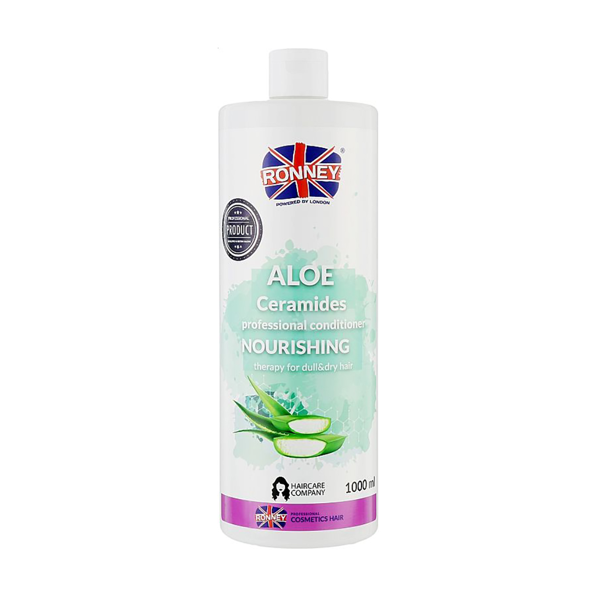 Живильний кондиціонер Ronney Aloe Ceramides Nourishing Conditioner для тьмяного та сухого волосся, з алое та керамідами, 1 л
Живильний кондиціонер Ronney Aloe Ceramides Nourishing Conditioner для тьмяного та сухого волосся, з алое та керамідами, 1 л