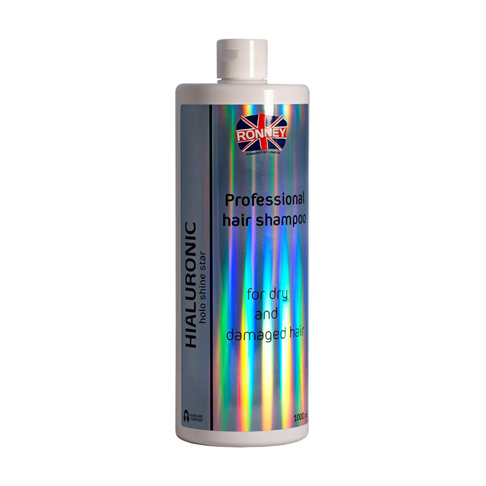 Шампунь Ronney HoLo Shine Star Hialuronic Shampoo для сухого та пошкодженого волосся, з гіалуроновою кислотою, 1 л
Шампунь Ronney HoLo Shine Star Hialuronic Shampoo для сухого та пошкодженого волосся, з гіалуроновою кислотою, 1 л