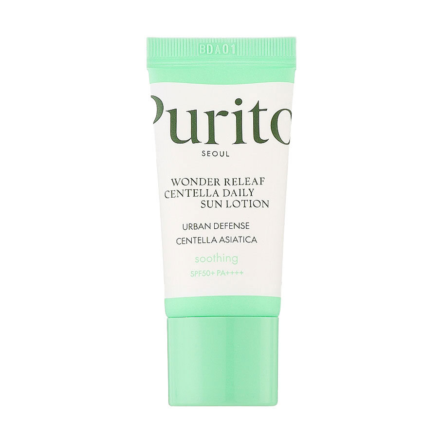Сонцезахисний лосьйон для обличчя Purito Seoul Wonder Releaf Centella Daily Sun Lotion SPF 50+ PA ++++, 15 мл
Сонцезахисний лосьйон для обличчя Purito Seoul Wonder Releaf Centella Daily Sun Lotion SPF 50+ PA ++++, 15 мл