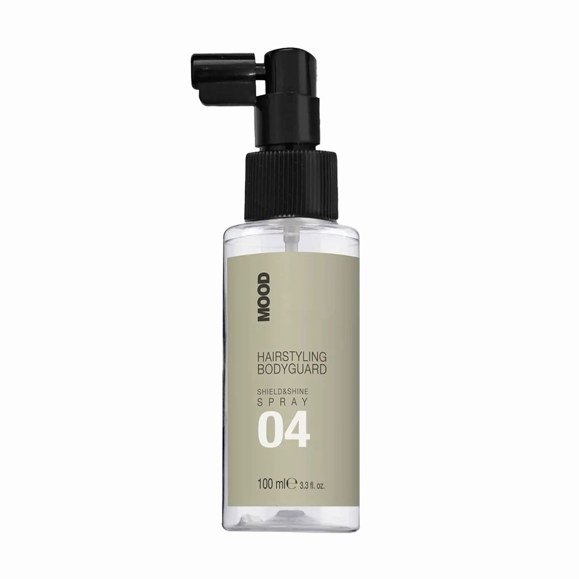 Ультралегкий спрей Mood Hairstyling Bodyguard Shield & Shine Spray для захисту та блиску волосся, 100 мл
Ультралегкий спрей Mood Hairstyling Bodyguard Shield & Shine Spray для захисту та блиску волосся, 100 мл