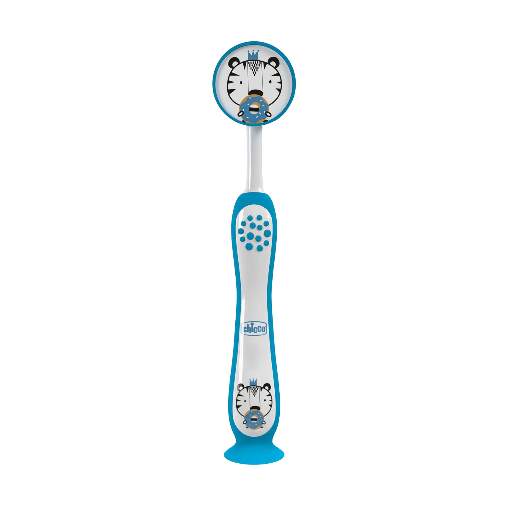 Дитяча зубна щітка Chicco Milk Teeth на присосці, від 3 до 6 років, блакитна, 1 шт
Дитяча зубна щітка Chicco Milk Teeth на присосці, від 3 до 6 років, блакитна, 1 шт