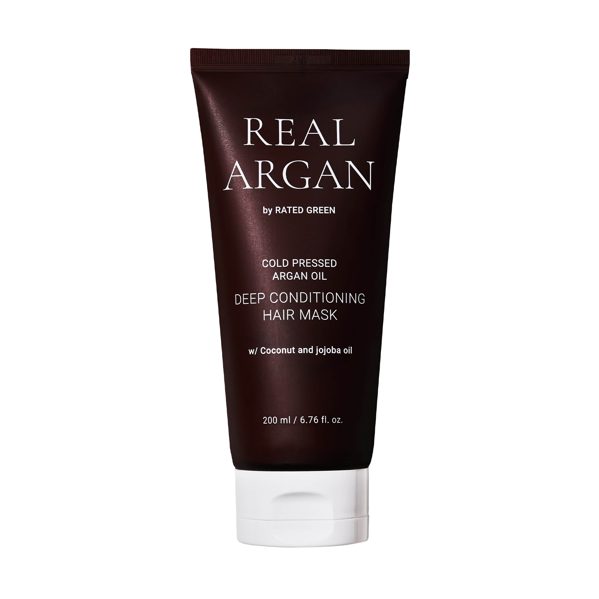 Глибоко кондиціонувальна маска для волосся Rated Green Real Argan Deep Conditioning Hair Mask з аргановою олією, 200 мл
Глибоко кондиціонувальна маска для волосся Rated Green Real Argan Deep Conditioning Hair Mask з аргановою олією, 200 мл