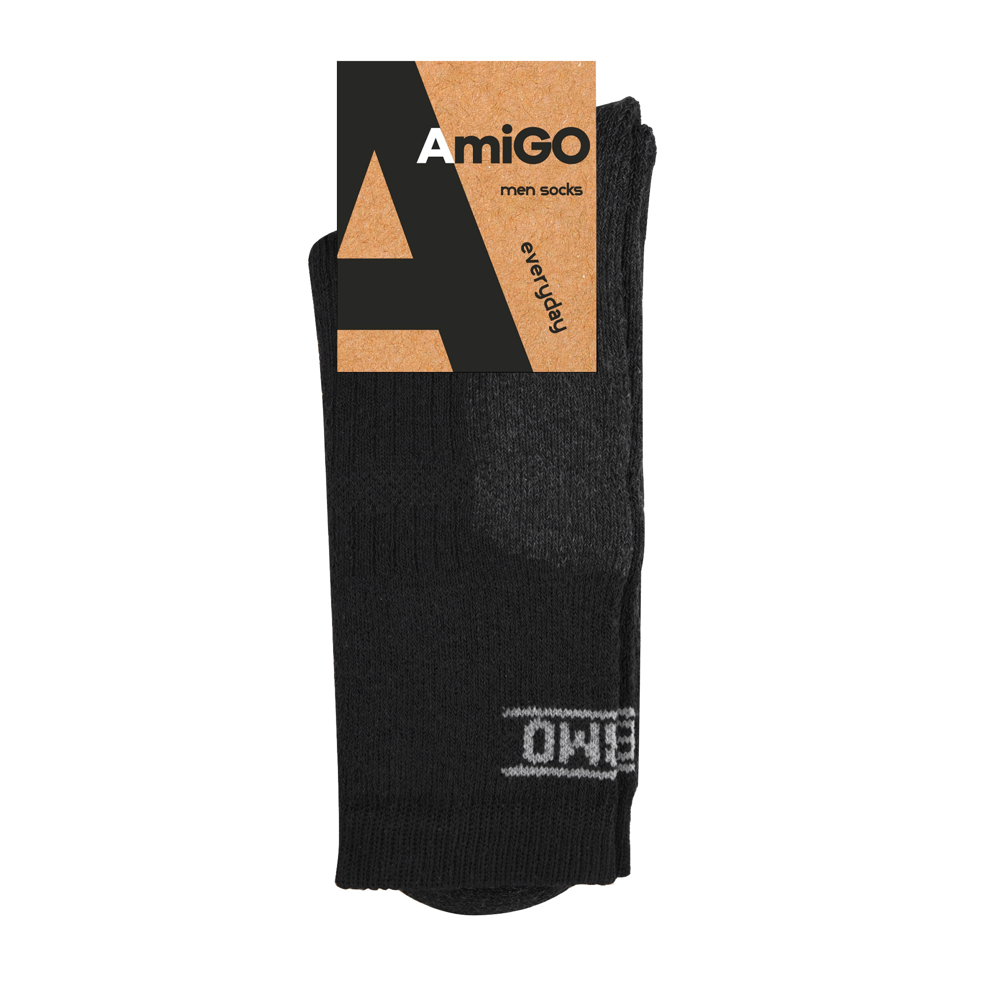 Шкарпетки чоловічі AmiGO високі, махра, темно-сірі, розмір 25
Шкарпетки чоловічі AmiGO високі, махра, темно-сірі, розмір 25