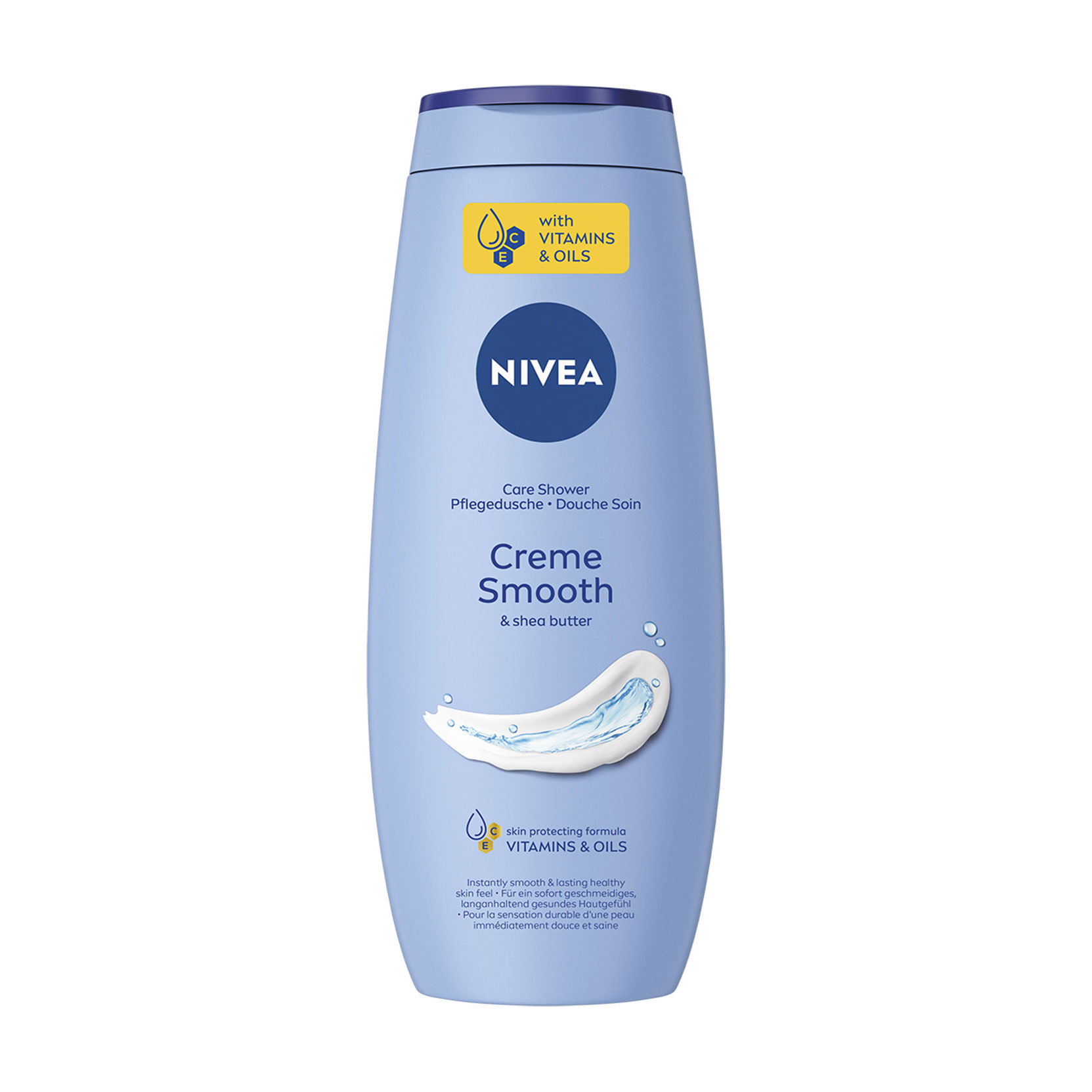 Гель для душу NIVEA Creme Smooth & Shea Butter Крем Smooth та олія ши, жіночий, 500 мл
Гель для душу NIVEA Creme Smooth & Shea Butter Крем Smooth та олія ши, жіночий, 500 мл