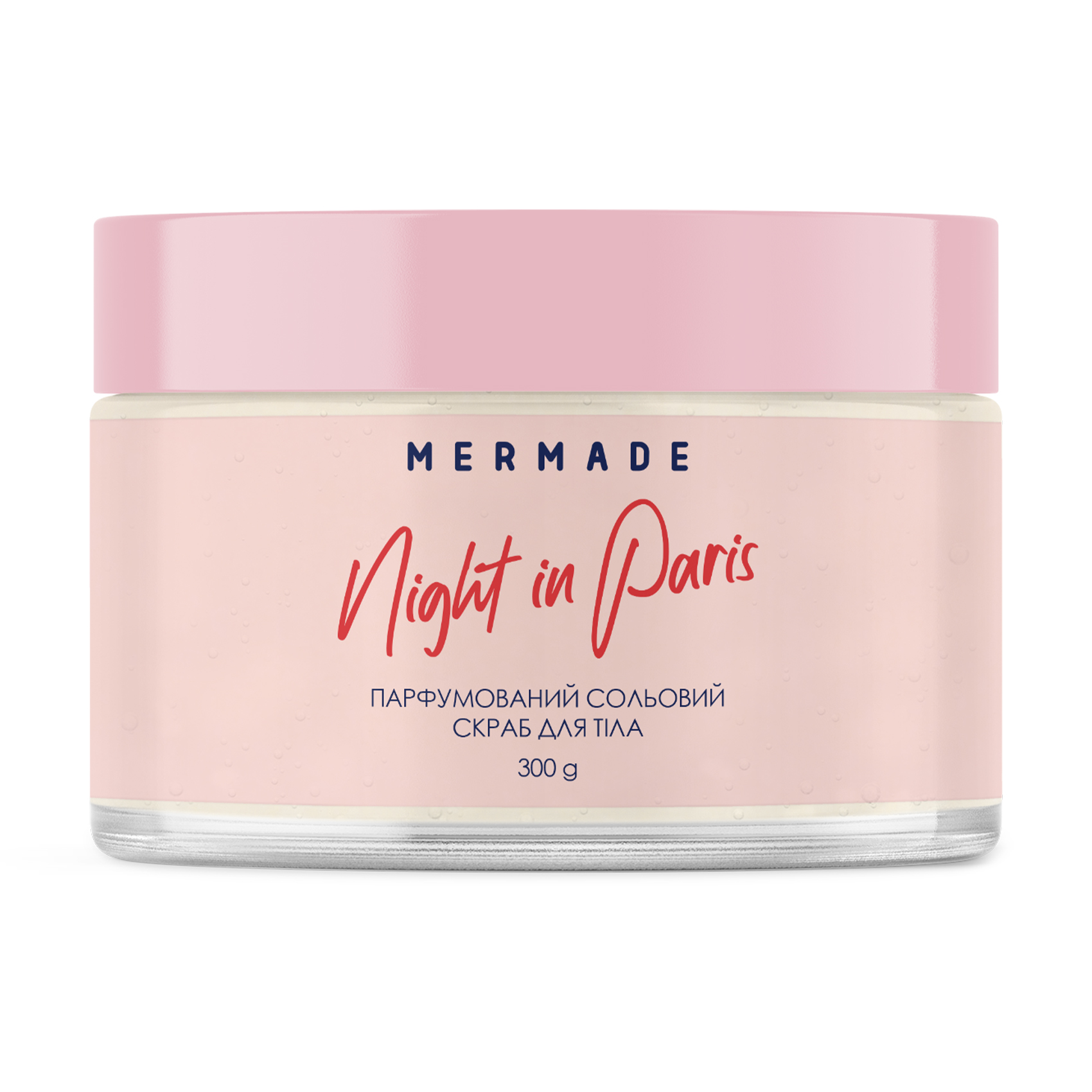 Уцінка! Парфумований cольовий скраб для тіла Mermade Night In Paris, 300 г
Уцінка! Парфумований cольовий скраб для тіла Mermade Night In Paris, 300 г