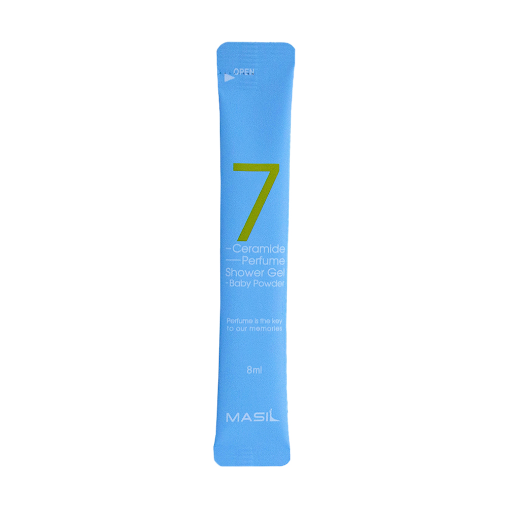 Парфумований гель для душу Masil 7 Ceramide Perfume Shower Gel Baby Powder з церамідами та ароматом дитячої присипки, 8 мл
Парфумований гель для душу Masil 7 Ceramide Perfume Shower Gel Baby Powder з церамідами та ароматом дитячої присипки, 8 мл