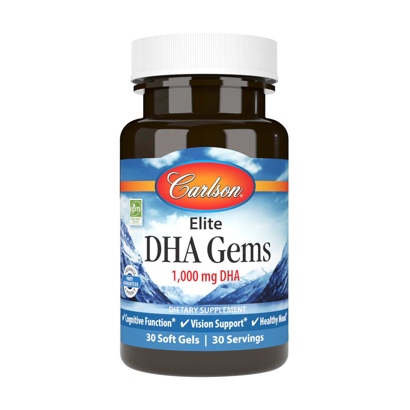 Уцінка! Докозагексаєнова кислота Carlson Labs Elite DHA Gems, 1000 мг, 30 гелевих капсул
Уцінка! Докозагексаєнова кислота Carlson Labs Elite DHA Gems, 1000 мг, 30 гелевих капсул