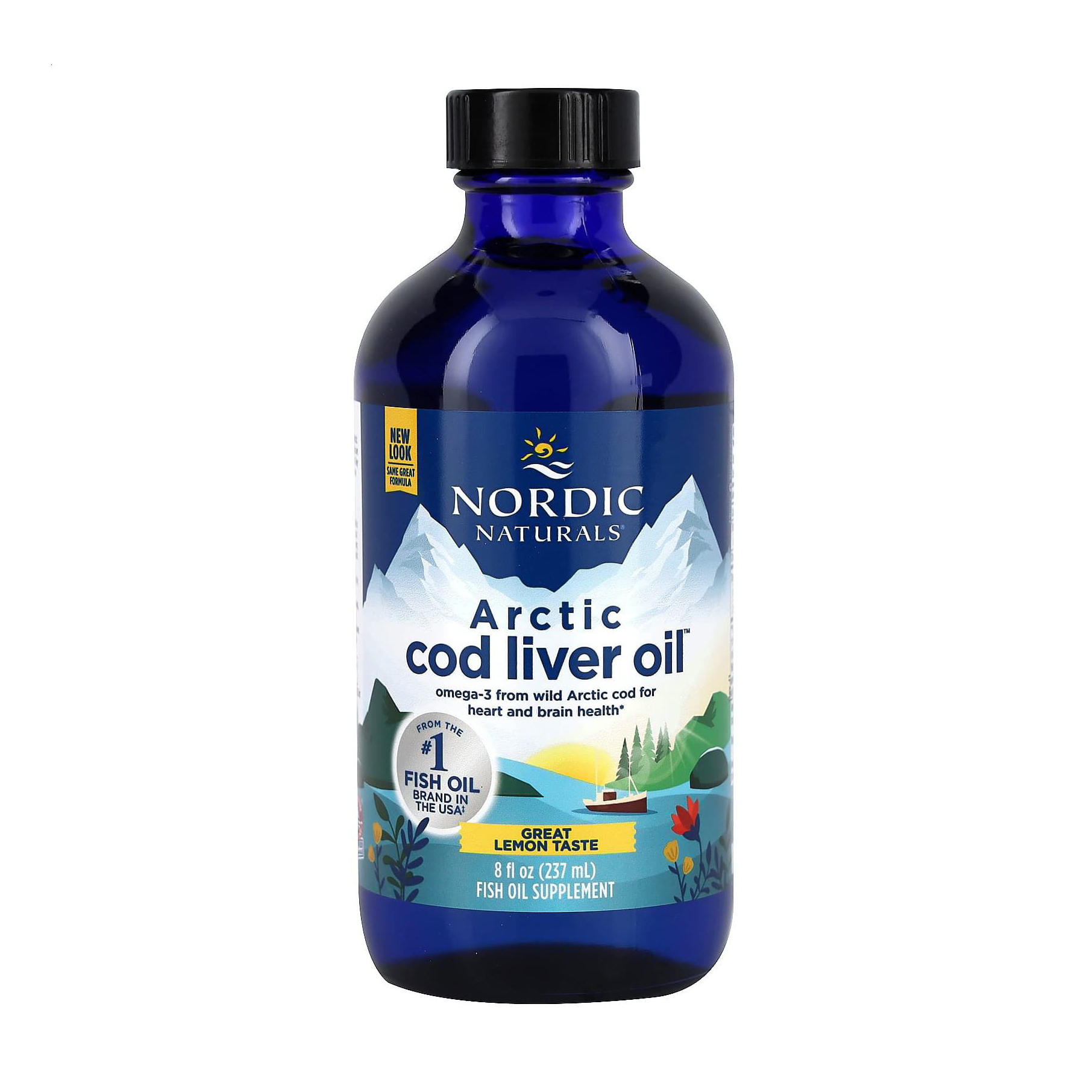 Риб'ячий жир з печінки тріски Nordic Naturals Arctic Cod Liver Oil зі смаком лимону, 1060 мг, в рідині, 237 мл
Риб'ячий жир з печінки тріски Nordic Naturals Arctic Cod Liver Oil зі смаком лимону, 1060 мг, в рідині, 237 мл