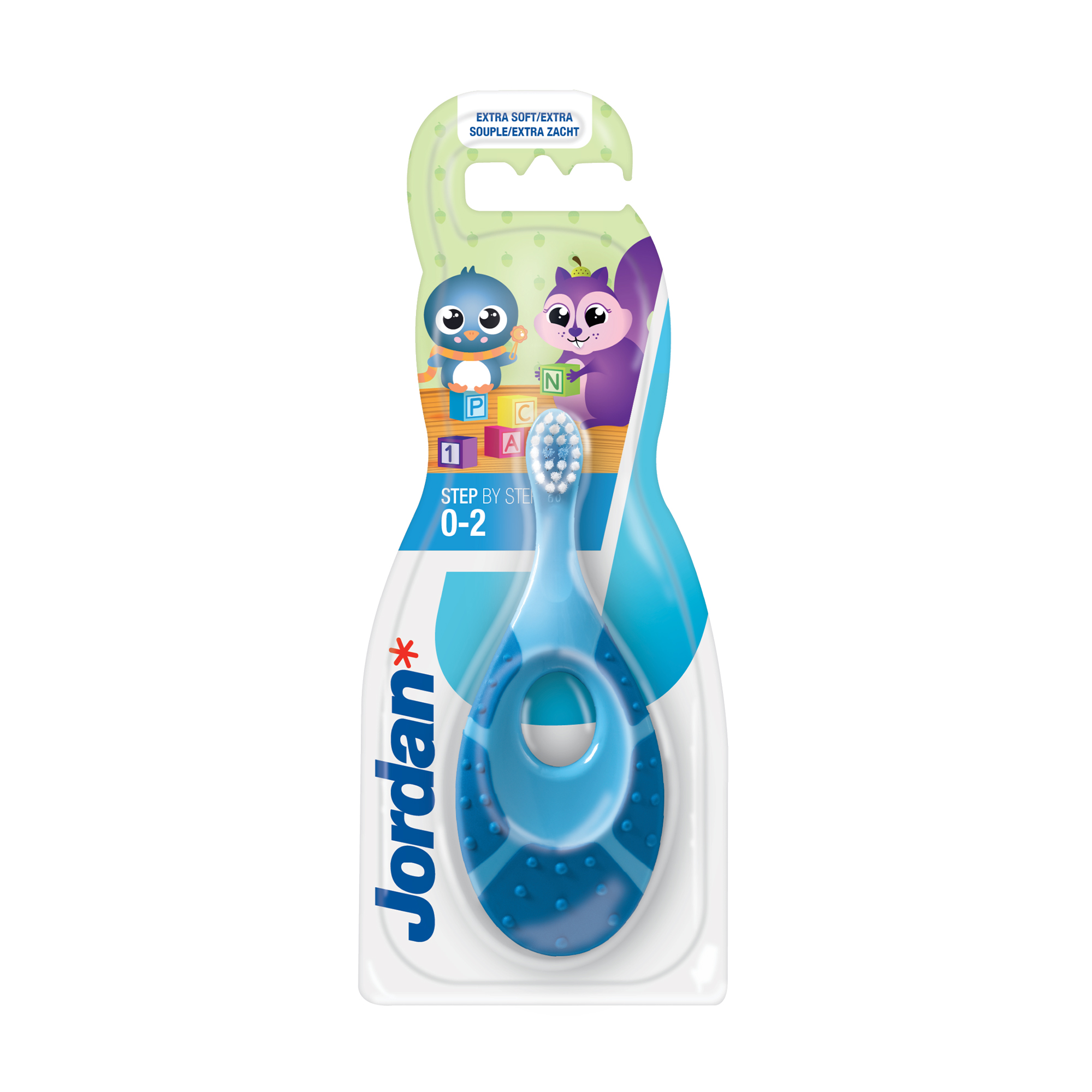 Дитяча зубна щітка Jordan Step1, від 0 до 2 років, блакитно-синя, 1 шт
Дитяча зубна щітка Jordan Step1, від 0 до 2 років, блакитно-синя, 1 шт