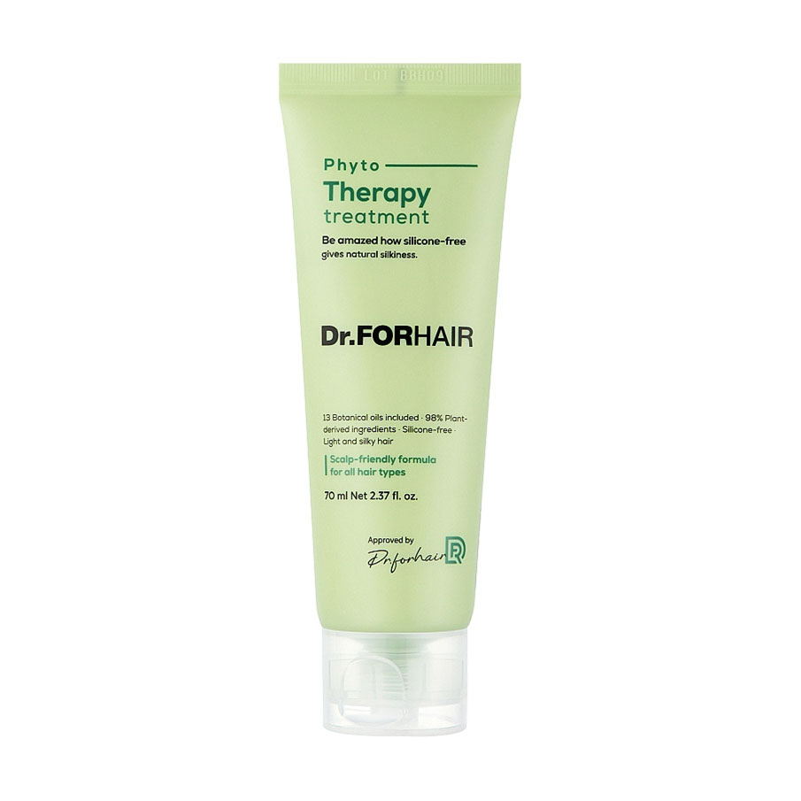 Фітотерапевтична маска-кондиціонер для волосся Dr.FORHAIR Phyto Therapy Treatment, 70 мл
Фітотерапевтична маска-кондиціонер для волосся Dr.FORHAIR Phyto Therapy Treatment, 70 мл