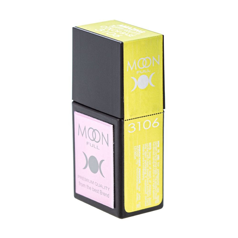 Уцінка! Кольорова база для гель-лаку Moon Full Amazing Tutti Frutti Color Base 3106 Ніжно-жовта, 12 мл
Уцінка! Кольорова база для гель-лаку Moon Full Amazing Tutti Frutti Color Base 3106 Ніжно-жовта, 12 мл