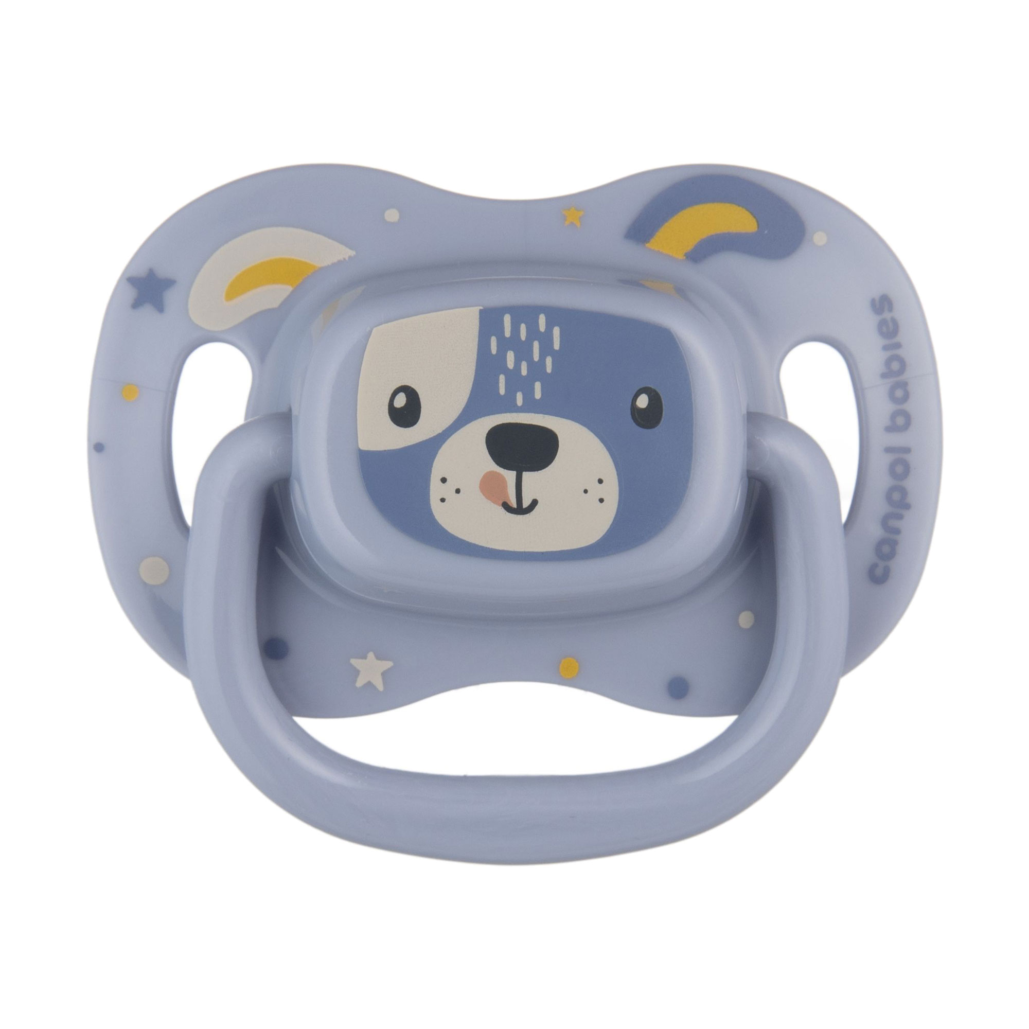 Пустушка Canpol Babies Cute Animals силіконова, симетрична, блакитна, від 18 місяців, 1 шт (34/926_blu)
Пустушка Canpol Babies Cute Animals силіконова, симетрична, блакитна, від 18 місяців, 1 шт (34/926_blu)