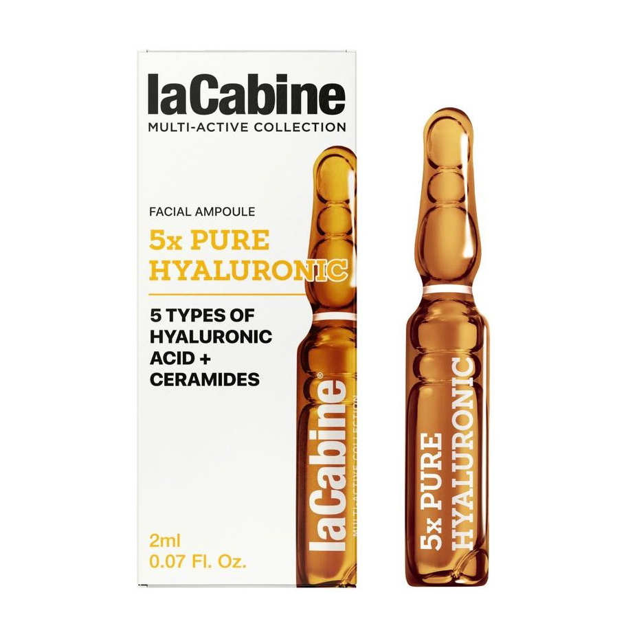 Гіалуронова ампула для обличчя LaCabine 5x Pure Hyaluronic Ampoules, 2 мл
Гіалуронова ампула для обличчя LaCabine 5x Pure Hyaluronic Ampoules, 2 мл