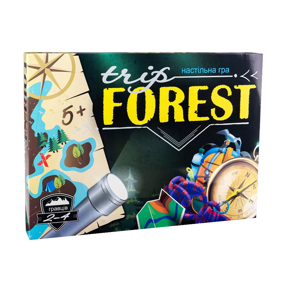 Настільна гра Strateg Trip Forest бродилка, українською мовою, від 5 років, 41.5*30*4.5 см (30553)
Настільна гра Strateg Trip Forest бродилка, українською мовою, від 5 років, 41.5*30*4.5 см (30553)