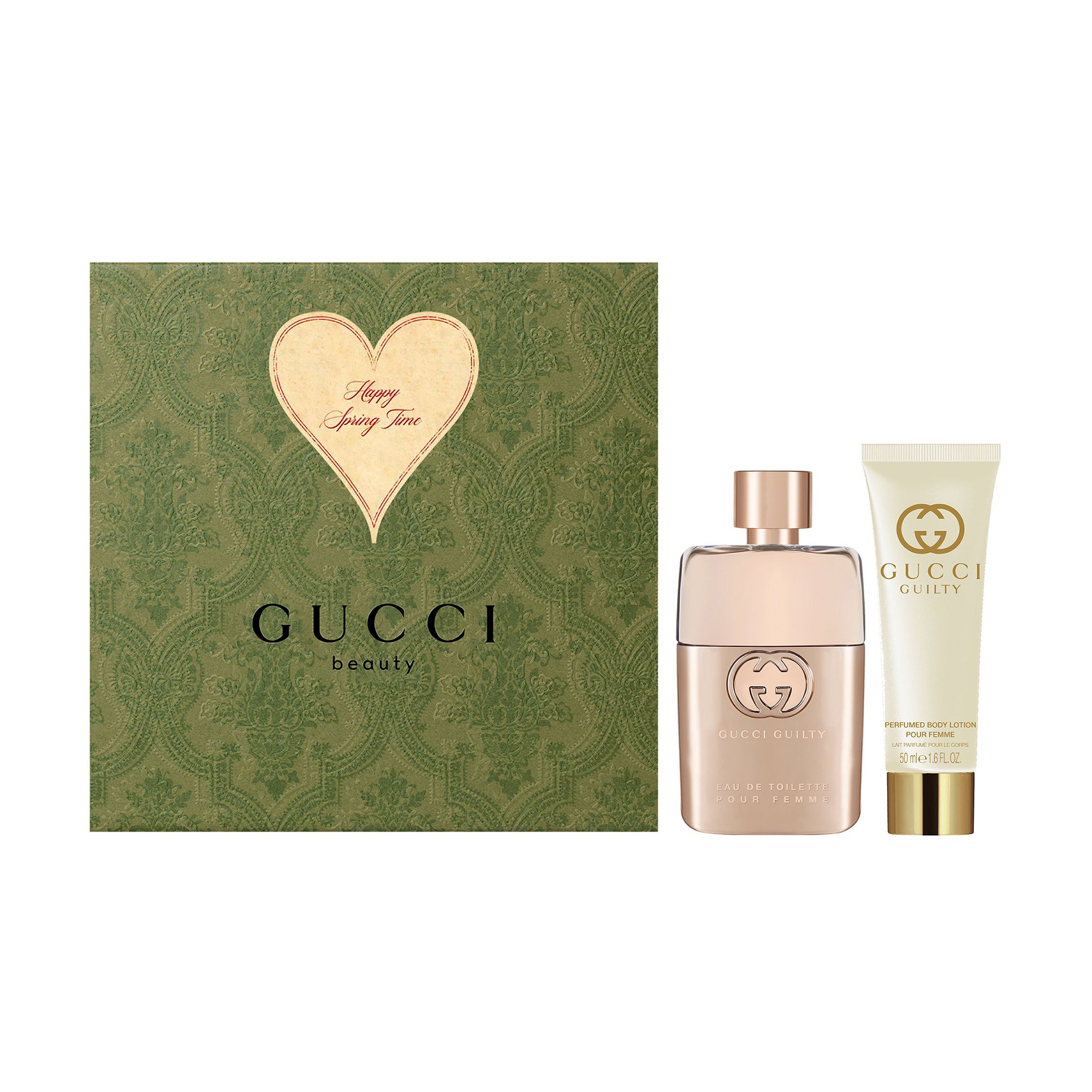Парфумований набір жіночий Gucci Guilty (туалетна вода, 50 мл + лосьйон для тіла, 50 мл)
Парфумований набір жіночий Gucci Guilty (туалетна вода, 50 мл + лосьйон для тіла, 50 мл)