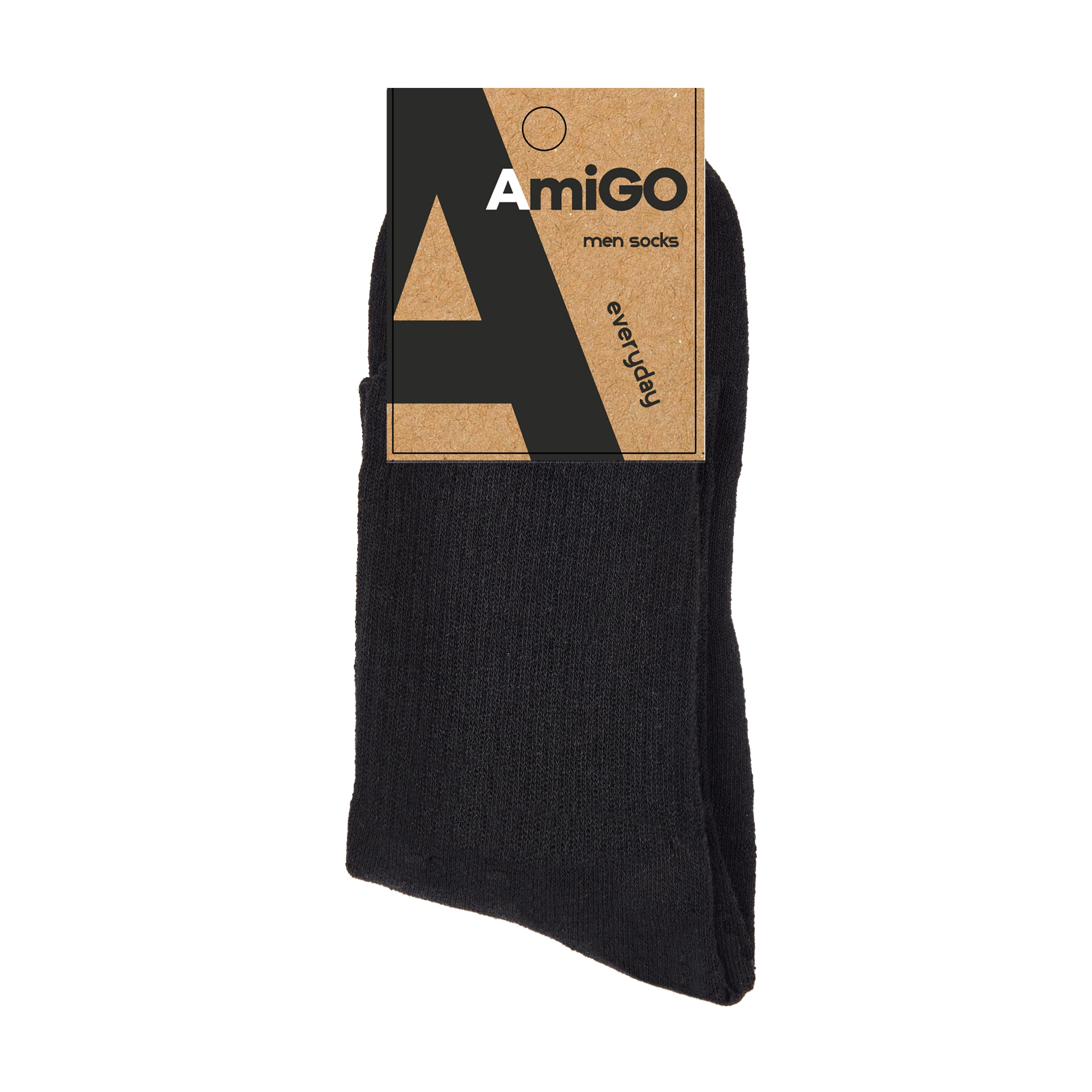 Шкарпетки чоловічі AmiGO високі, махра, чорні, розмір 27
Шкарпетки чоловічі AmiGO високі, махра, чорні, розмір 27