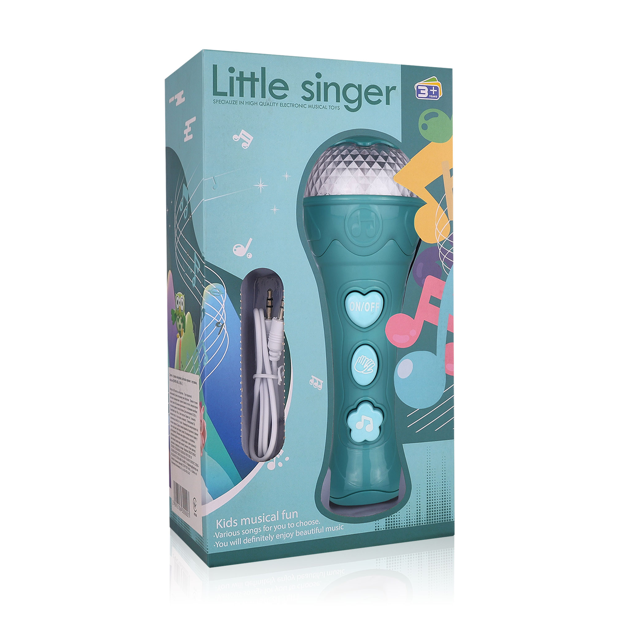 Бездротовий мікрофон Bright Spring, від 3 років, синій (034903-856-2)
Бездротовий мікрофон Bright Spring, від 3 років, синій (034903-856-2)