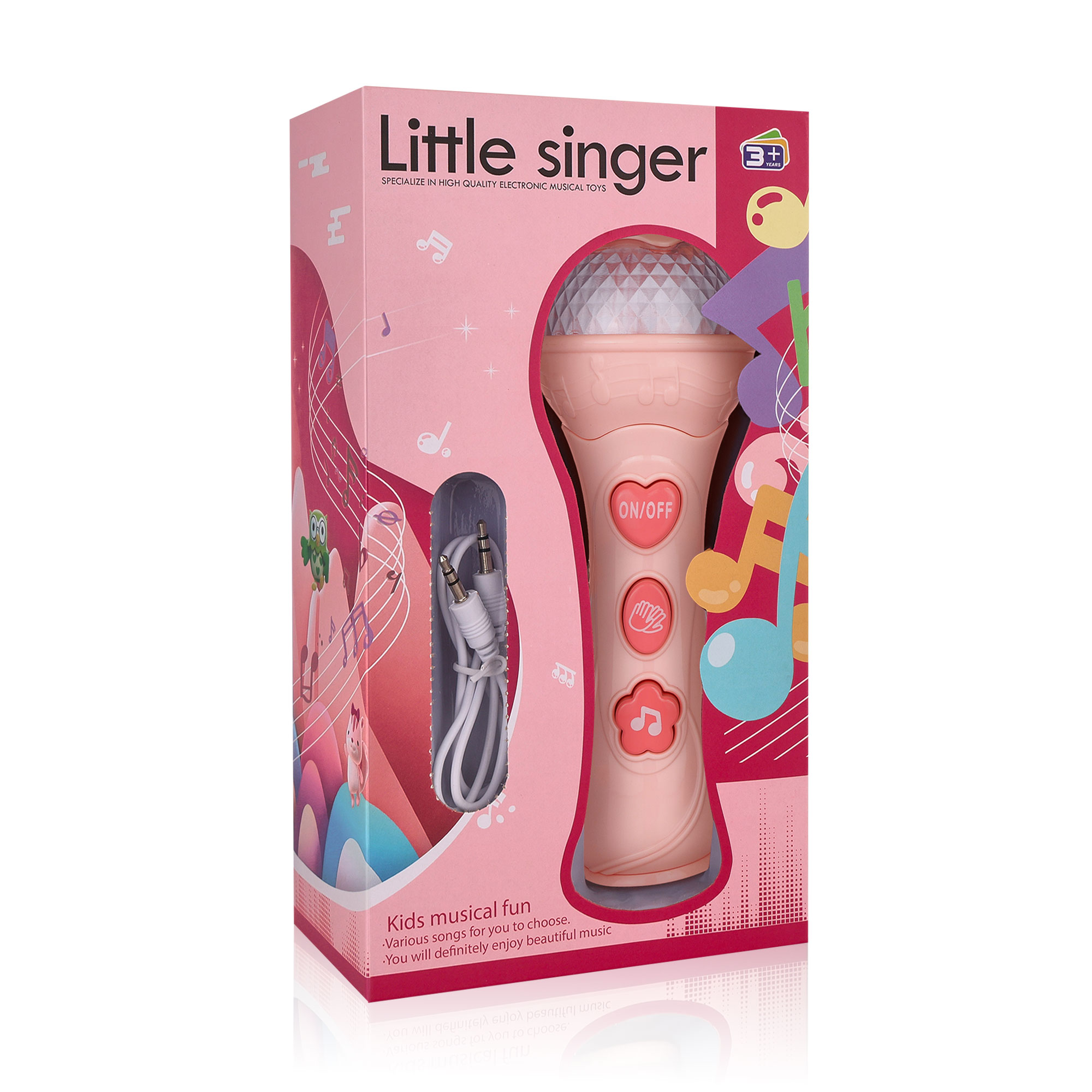 Бездротовий мікрофон Bright Spring, від 3 років, рожевий (034903-856-4)
Бездротовий мікрофон Bright Spring, від 3 років, рожевий (034903-856-4)