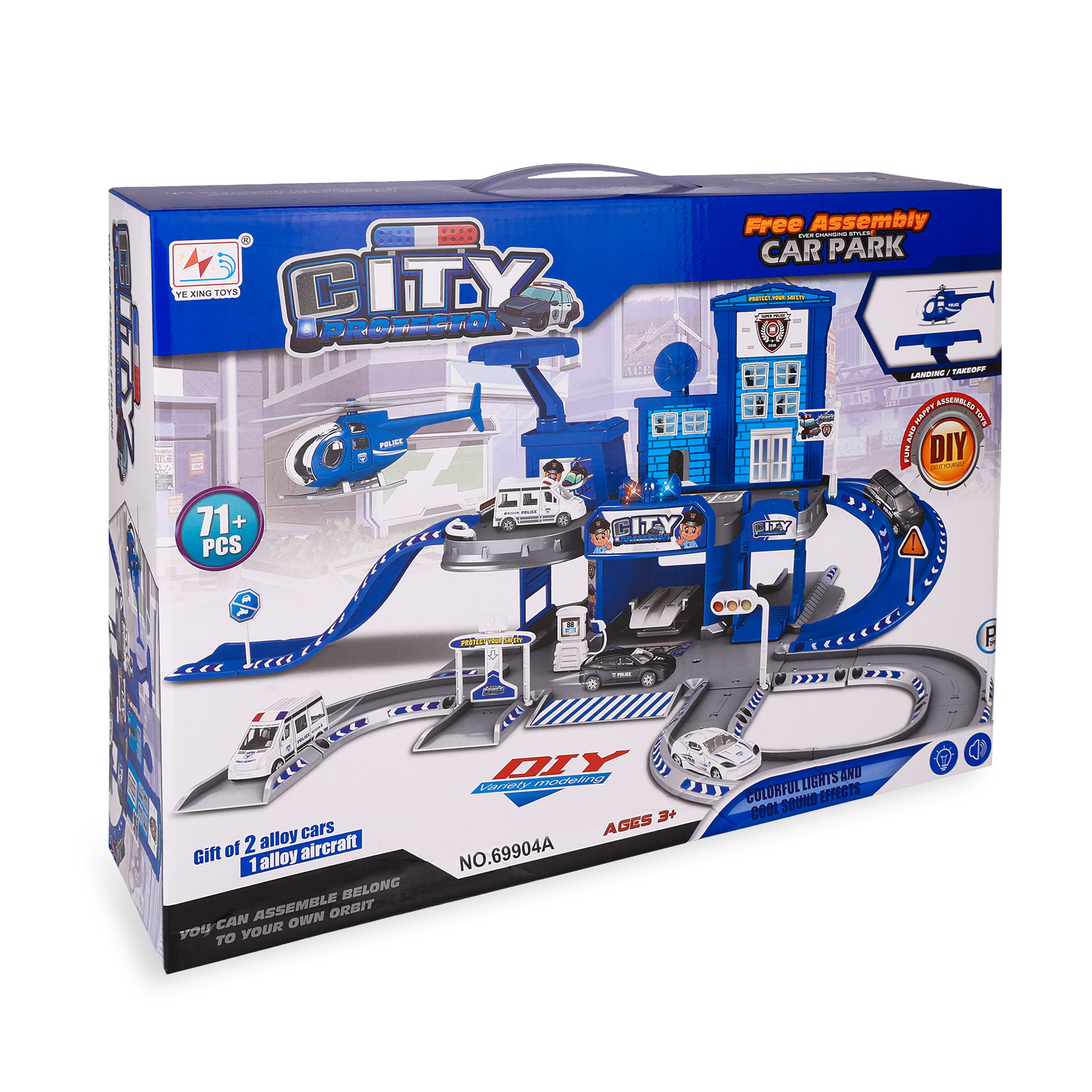 Дитячий трек Chuangfa Поліцейська стоянка, від 3 років (69904A)
Дитячий трек Chuangfa Поліцейська стоянка, від 3 років (69904A)