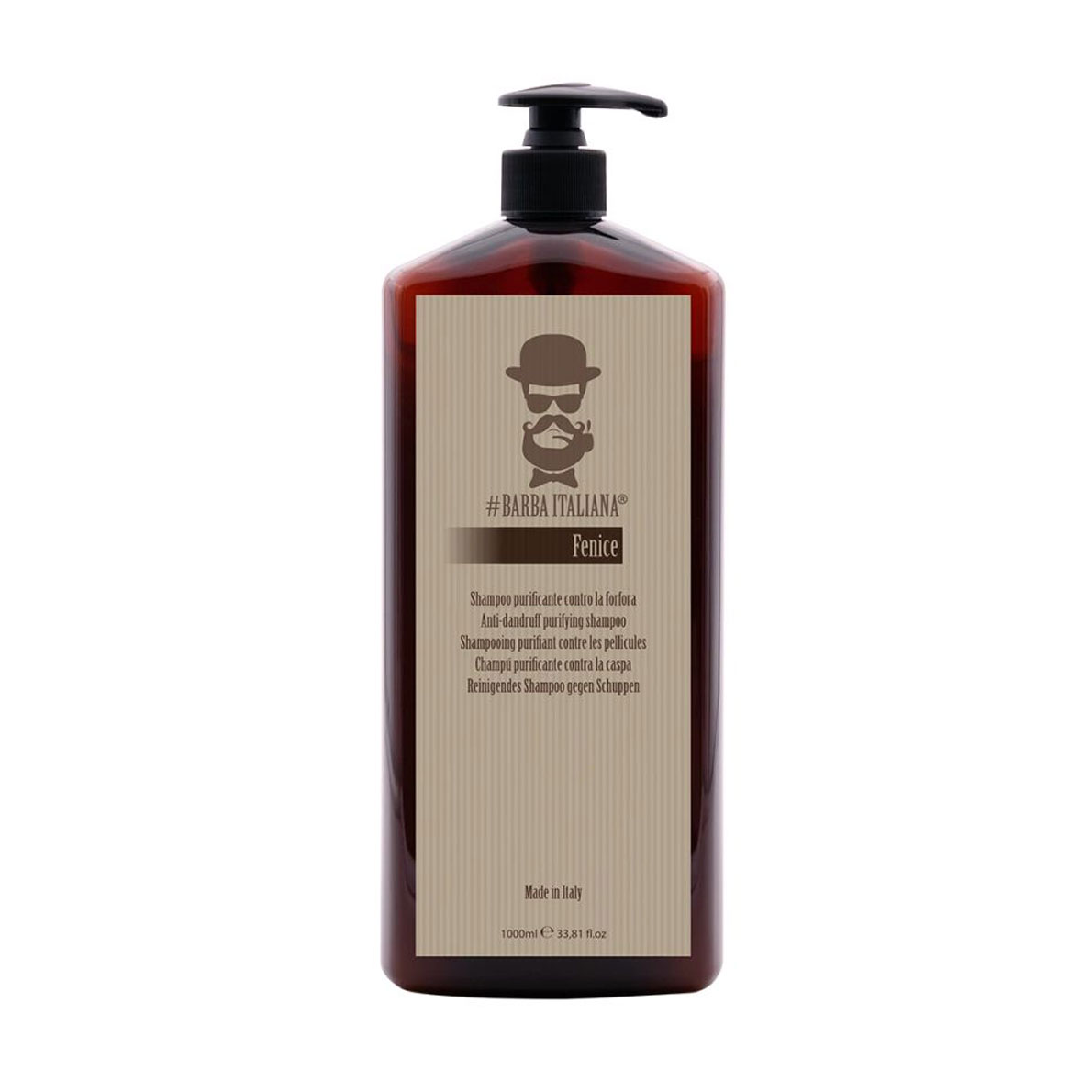 Уцінка! Чоловічий очищувальний шампунь Barba Italiana Fenice Anti-dandruff Purifying Shampoo проти лупи, 1 л
Уцінка! Чоловічий очищувальний шампунь Barba Italiana Fenice Anti-dandruff Purifying Shampoo проти лупи, 1 л