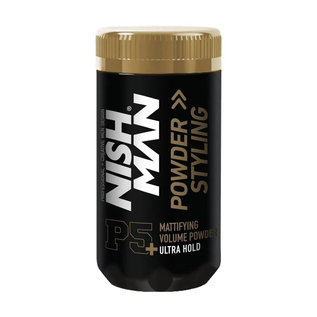 Чоловіча пудра для стилізації волосся Nishman Styling Mattifying Volume Powder Ultra Hold, 20 г
Чоловіча пудра для стилізації волосся Nishman Styling Mattifying Volume Powder Ultra Hold, 20 г