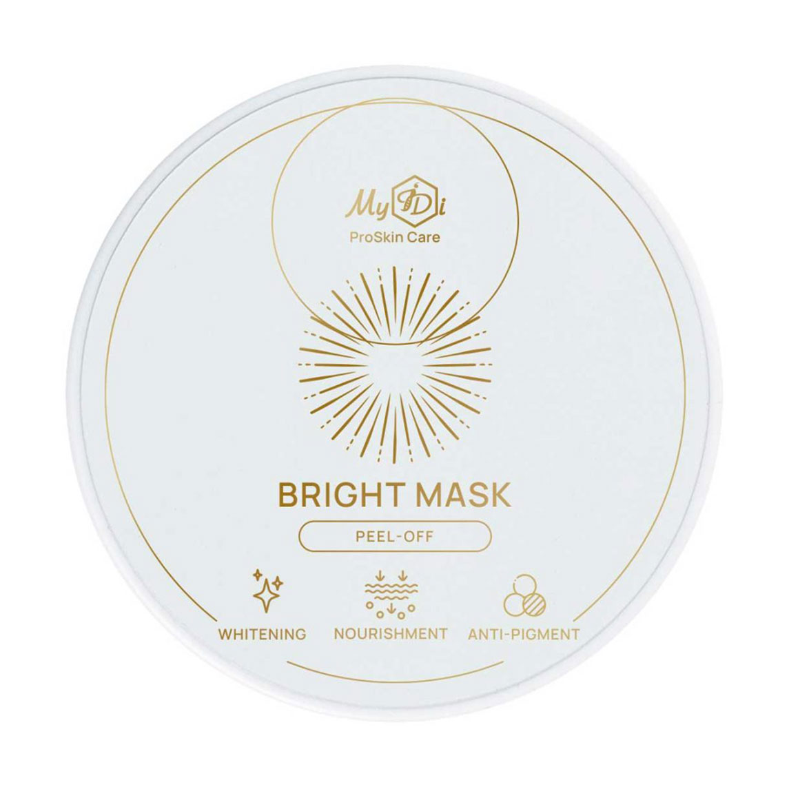 Освітлювальна маска-плівка для обличчя MyIDi Bright Peel-Off Mask для всіх типів шкіри, 50 мл
Освітлювальна маска-плівка для обличчя MyIDi Bright Peel-Off Mask для всіх типів шкіри, 50 мл