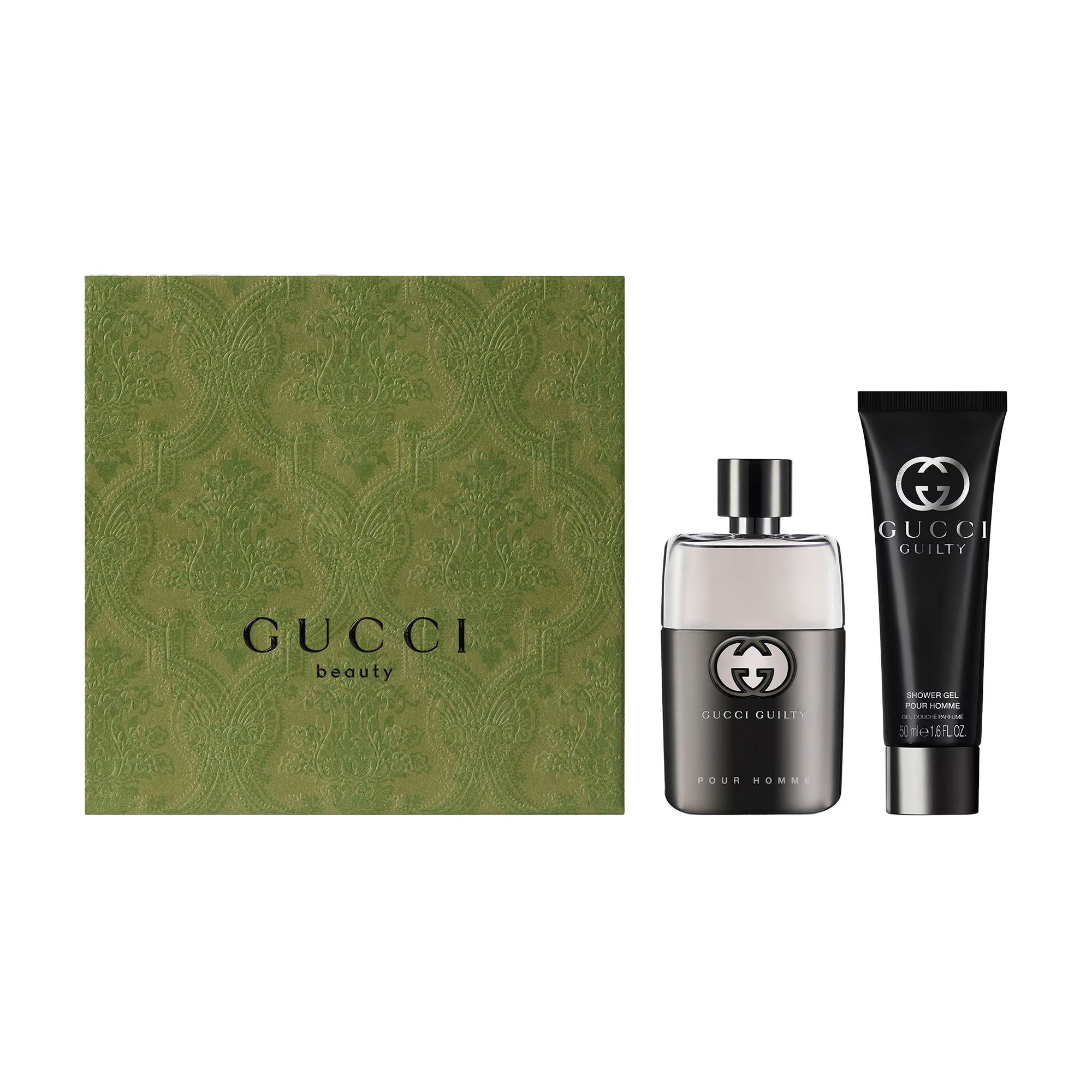 Парфумований набір чоловічий Gucci Guilty Pour Homme (гель для душу, 50 мл + парфумована вода, 50 мл)
Парфумований набір чоловічий Gucci Guilty Pour Homme (гель для душу, 50 мл + парфумована вода, 50 мл)