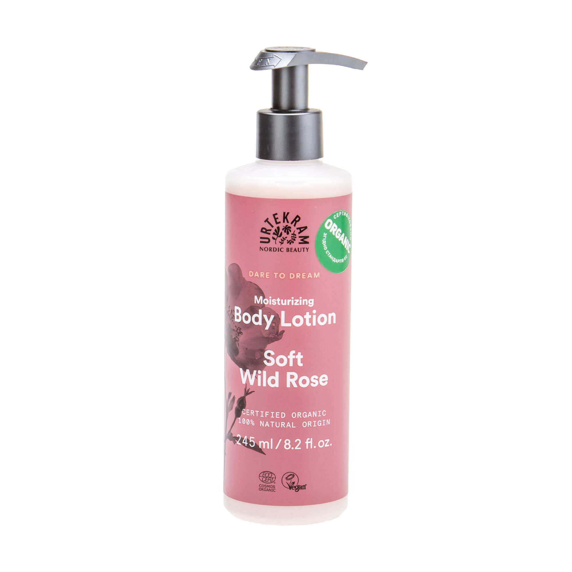 Уцінка! Органічний лосьйон для тіла Urtekram Soft Wild Rose Body Lotion Дика троянда, 245 мл
Уцінка! Органічний лосьйон для тіла Urtekram Soft Wild Rose Body Lotion Дика троянда, 245 мл