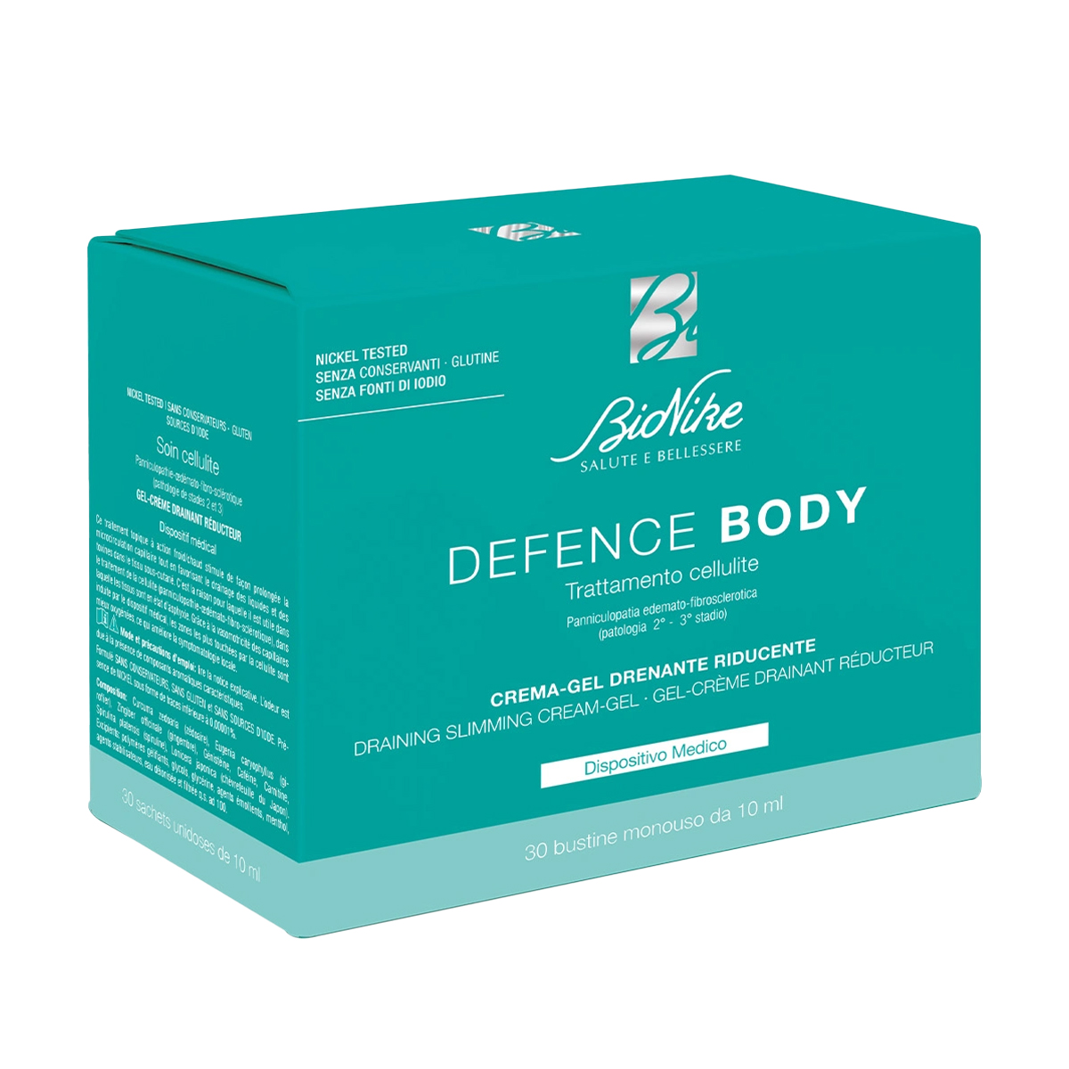 Уцінка! Антицелюлітний крем-гель для тіла BioNike Defence Body Draining Slimming Cream-Gel, 30*10 мл
Уцінка! Антицелюлітний крем-гель для тіла BioNike Defence Body Draining Slimming Cream-Gel, 30*10 мл