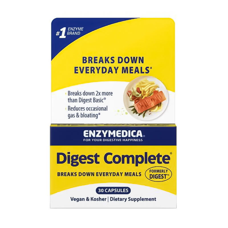 Уцінка! Травні ферменти Enzymedica Digest Complete Enzyme Formula, 30 капсул
Уцінка! Травні ферменти Enzymedica Digest Complete Enzyme Formula, 30 капсул