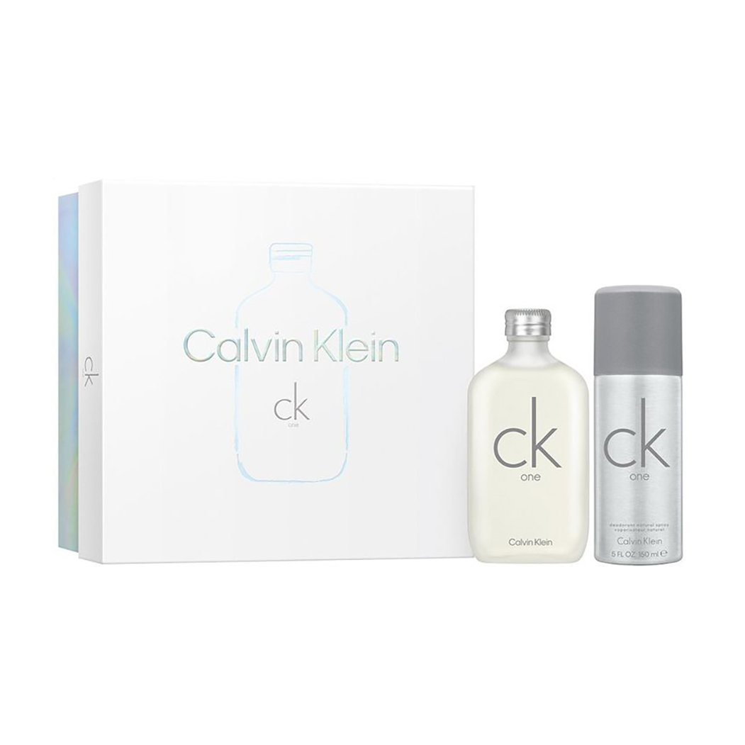 Парфумований набір Calvin Klein CK One унісекс (туалетна вода, 100 мл + дезодорант-спрей, 150 мл)
Парфумований набір Calvin Klein CK One унісекс (туалетна вода, 100 мл + дезодорант-спрей, 150 мл)