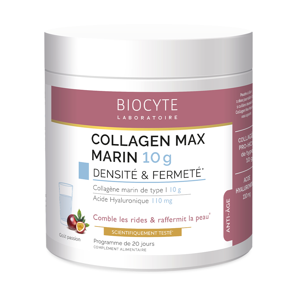 Морський колаген + гіалуронова кислота Biocyte Collagen Max Marin в порошку, 260 г
Морський колаген + гіалуронова кислота Biocyte Collagen Max Marin в порошку, 260 г