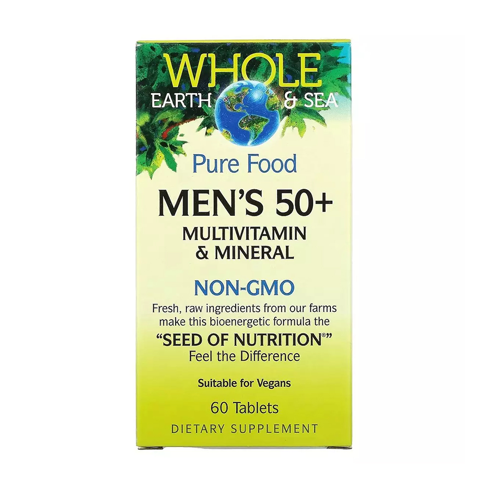 Мультивітамінний та мінеральний комплекс для чоловіків Natural Factors Men's 50+ Miltivitamin & Mineral, від 50 років, 60 таблеток
Мультивітамінний та мінеральний комплекс для чоловіків Natural Factors Men's 50+ Miltivitamin & Mineral, від 50 років, 60 таблеток