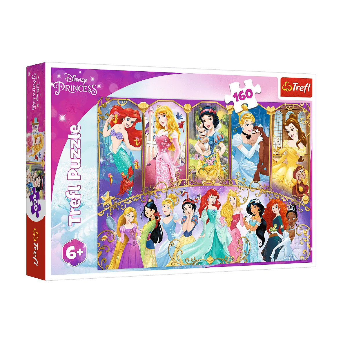 Пазли Trefl Disney Princesses Portraits, 41*27.8 см, від 6 років, 160 елементів (15407)
Пазли Trefl Disney Princesses Portraits, 41*27.8 см, від 6 років, 160 елементів (15407)
