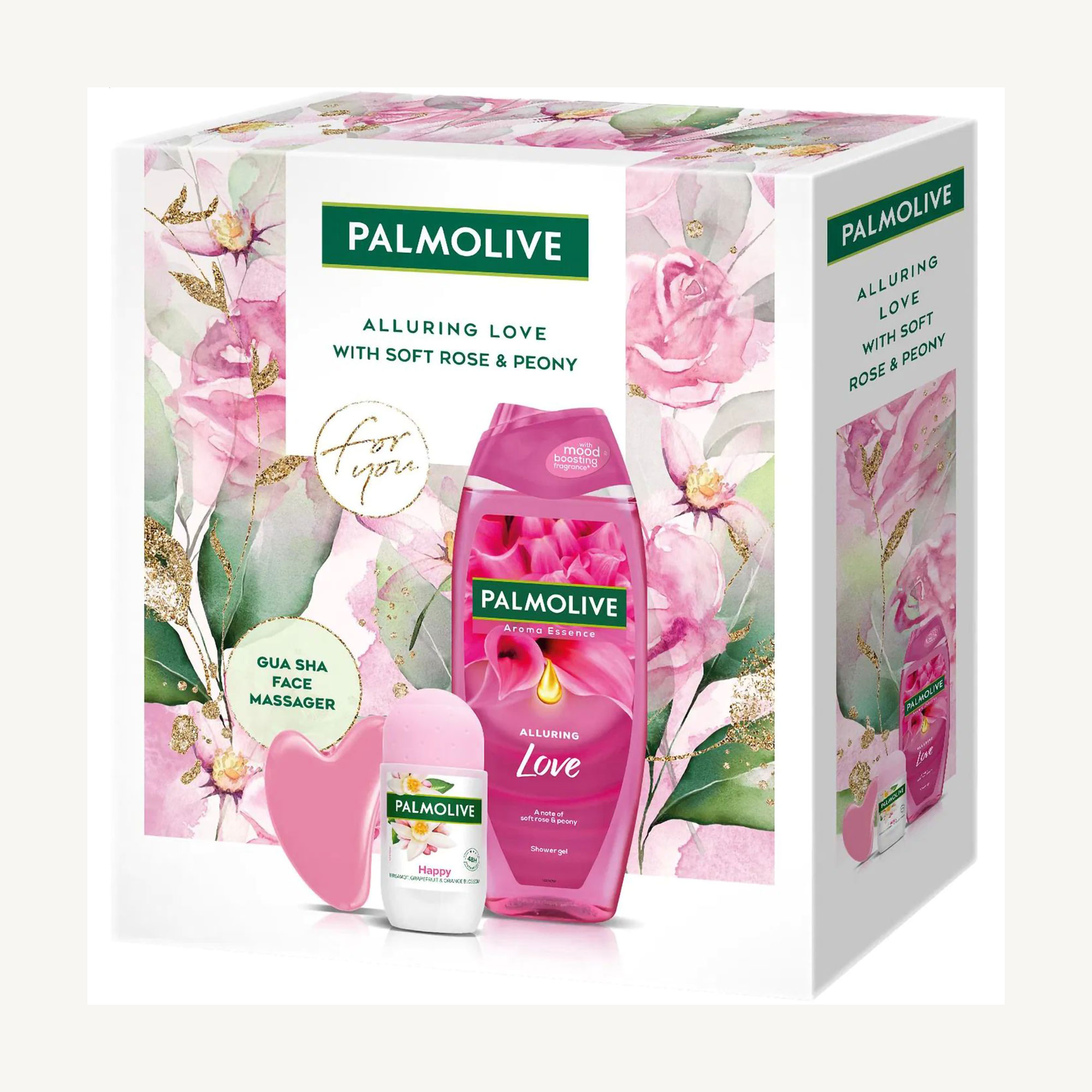 Уцінка! Подарунковий набір жіночий Palmolive Aroma Essence Alluring Love (гель для душу, 500 мл + дезодорант, 50 мл + шкребок гуаша)
Уцінка! Подарунковий набір жіночий Palmolive Aroma Essence Alluring Love (гель для душу, 500 мл + дезодорант, 50 мл + шкребок гуаша)
