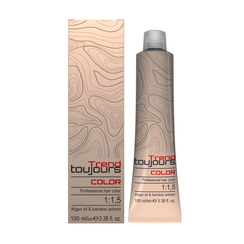Перманентна фарба для волосся Trend Toujours Color Professional Hair Color 6.4 Dark Copper Blonde, 100 мл
Перманентна фарба для волосся Trend Toujours Color Professional Hair Color 6.4 Dark Copper Blonde, 100 мл