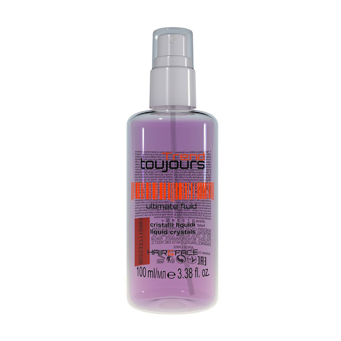 Рідкі кристали для волосся Trend Toujours Hair & Face Ultimate Fluid Liquid Crystals, 100 мл
Рідкі кристали для волосся Trend Toujours Hair & Face Ultimate Fluid Liquid Crystals, 100 мл