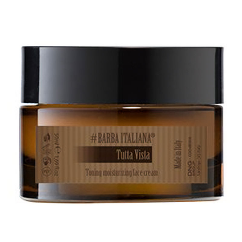 Чоловічий тонізувальний зволожувальний крем для обличчя Barba Italiana Tutta Vista Toning Moisturizing Face Cream, 50 мл
Чоловічий тонізувальний зволожувальний крем для обличчя Barba Italiana Tutta Vista Toning Moisturizing Face Cream, 50 мл